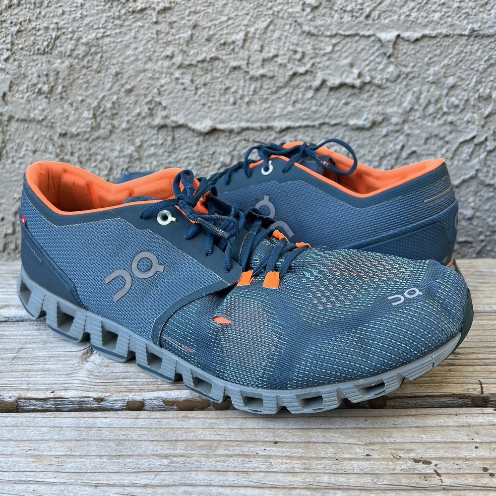 On Cloud Shoes Men Size 12.5 Rock Running Sneakers Training
